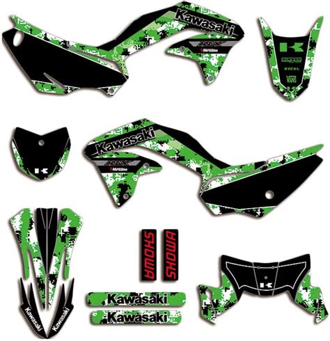 Amazon Enarui Graphics Kit Stickers Decals For Kawasaki