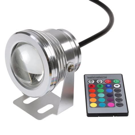 Dc12v Outdoor Underwater Lighting 10w Rgb Underwater Led Spot Light