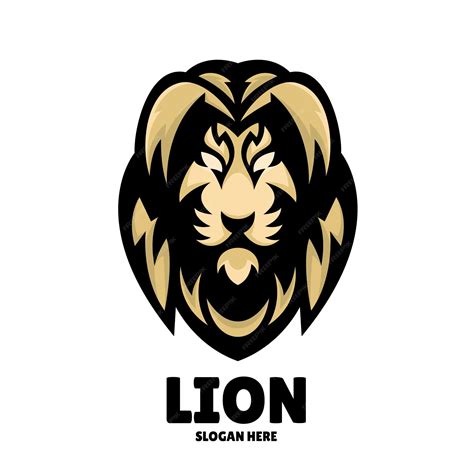 Premium Vector Lion Mascot Logo Esports Illustration