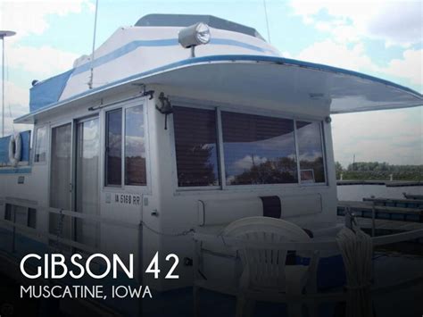 41 Gibson Houseboat 1989 Bills Bay Marina Red Wing Mn Artofit