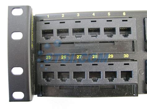 Ortronics Clarity Cat6a 48 Port Angled Patch Panel 10g Or Pha6au48 ~stsi 662875857501 Ebay