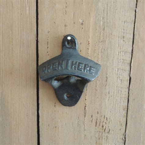 Bottle Opener Cast Iron Bottle Opener By Masonjardecor On Etsy