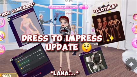 NEW DRESS TO IMPRESS UPDATE LEAKS Roblox Pinkywinkyy Dti