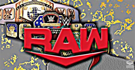 WWE debutará nuevo diseño de campeonato esta semana en RAW Lucha Noticias