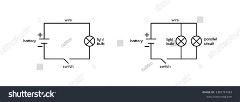 Parallel Circuit Diagram: Over 356 Royalty-Free Licensable Stock ...