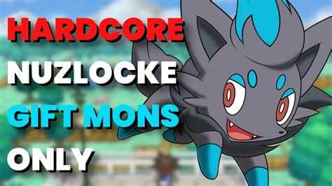 Pokemon Black 2 Gift Pokemon Only Hardcore Nuzlocke Challenge Mode
