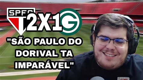 CASIMIRO REAGE A SÃO PAULO 2X1 GOIÁS PELO CAMPEONATO BRASILEIRO 2023