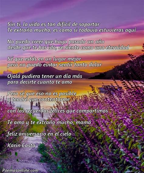 Cinco Poemas Para Una Madre Muerta En Su Aniversario Poemas Online