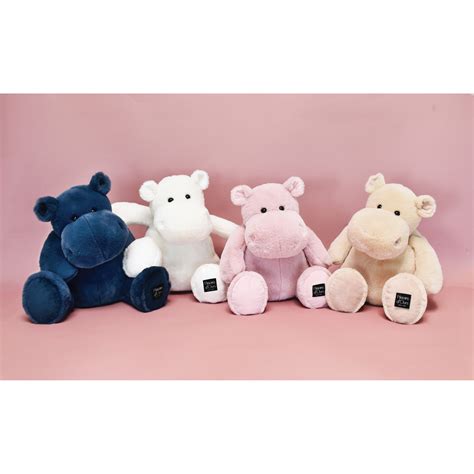 Les Hippos Peluche Hip Blue 40 Cm Histoire D Ours Peluches Aubert