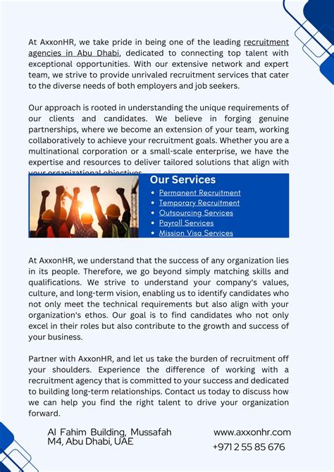 PPT Recruitment Agencies Abu Dhabi PowerPoint Presentation Free