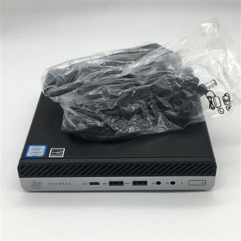 New Hp Prodesk G Mini Pc Intel Quad Core I T Ghz Gb