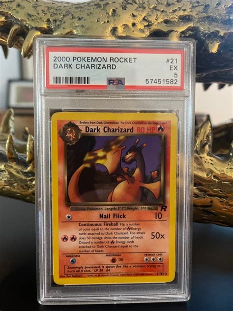 The Pok Mon Company Trading Card Dark Charizard Psa Catawiki