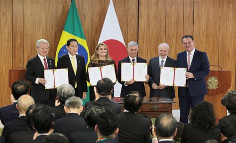 Brasil e Japão assinam memorando de cooperação para recuperação de