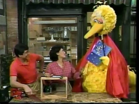 Classic Sesame Street Big Bird Practices Magic Dailymotion Video