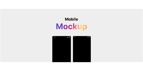 Mobile Mockup (Community) | Figma