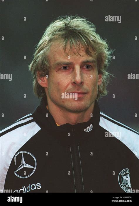 JURGEN KLINSMANN GERMANY BAYERN MUNICH FC 12 October 1995 Stock Photo