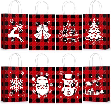 Amazon Yeaqee 80 Pcs Small Christmas Gift Bags Merry Christmas