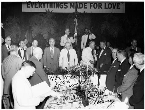 Dinner Event Attended By Frank Boykin And Others Harry S Truman