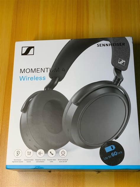 有現貨 森海 Sennheiser Momentum 4 Wireless 主動降噪耳罩式藍牙耳機 原廠公司貨 露天市集 全台最大