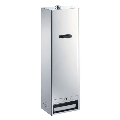 Fumoir à viande et poisson acier inoxydable hauteur 120 cm porte