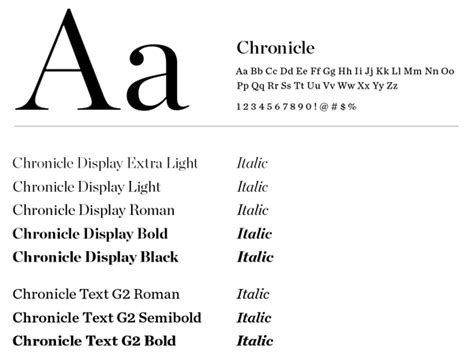 Secondary Typeface Niu Communication Standards