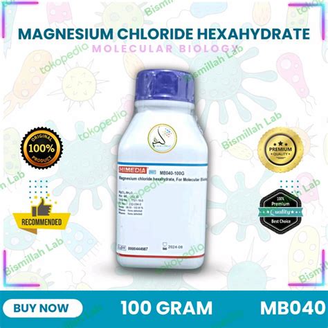 Jual Magnesium Chloride Hexahydrate For Mol Biology Mgcl H O