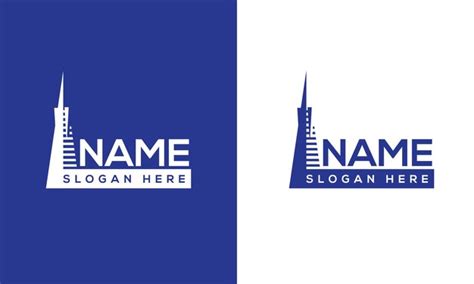 Premium Vector Real Estate Tower Logo Design