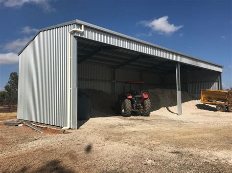 Open Front Farm Sheds Rural Steel Buildings Psf