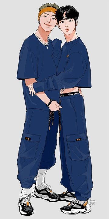 Namjin Fanart Namjin Bts Fanart Fan Art