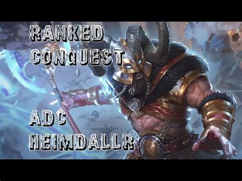 Heimdallr Feels Just Right Smite Ranked Conquest Episode Youtube