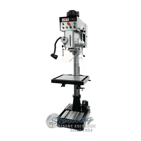 For Sale 20 Brand New Jet Evs Drill Press With Power Down Feed Mdl Jdp 20evst 230 Pdf