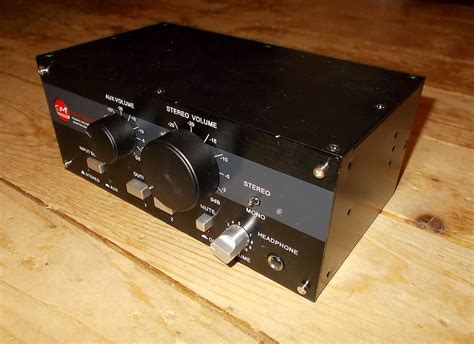 Sm Pro Audio M Patch 2 Passive Stereo Controller Reverb