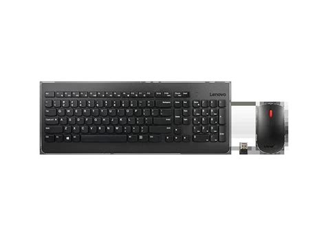 Lenovo Essential Wireless Combo Keyboard Mouse Newegg