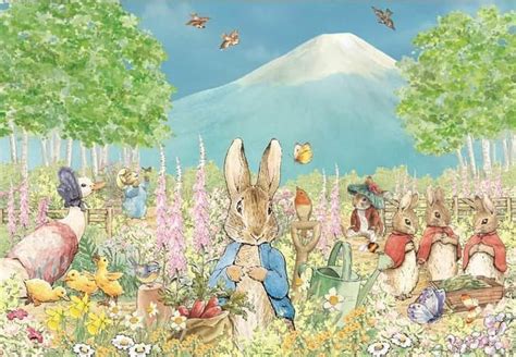 "Peter Rabbit English Garden" Opened in Spring 2022 --In Fuji Motosuko Resort [enuchi.com]