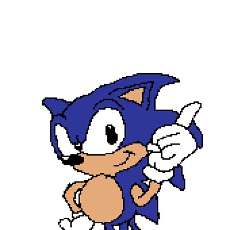 Pixilart Sonic The Hedgehog By Anonymous