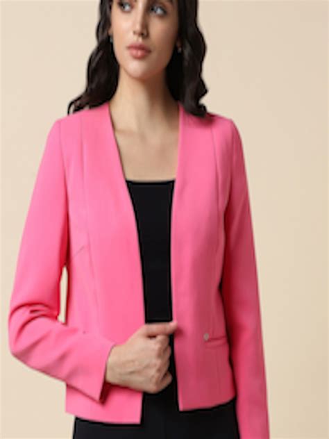 Buy Allen Solly Woman Single Breasted Slim Fit Casual Blazer Blazers For Women 25561882 Myntra