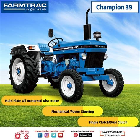 Escorts Farmtrac Champion 39 40 HP 2WD At Best Price In Faridabad