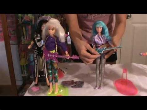 Jem And The Holograms Truly Outrageous Original Dolls Aja Youtube