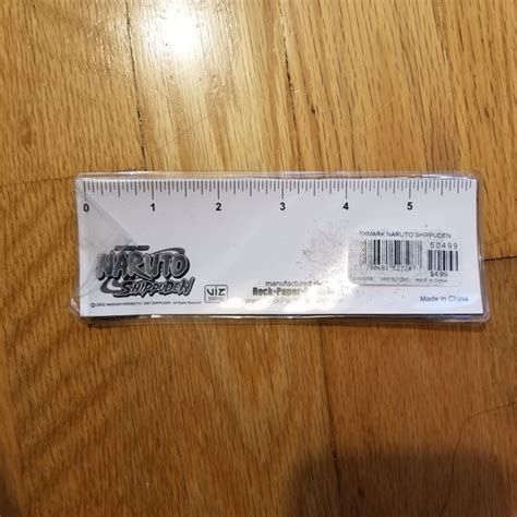 Other Naruto Holographic Ruler Poshmark