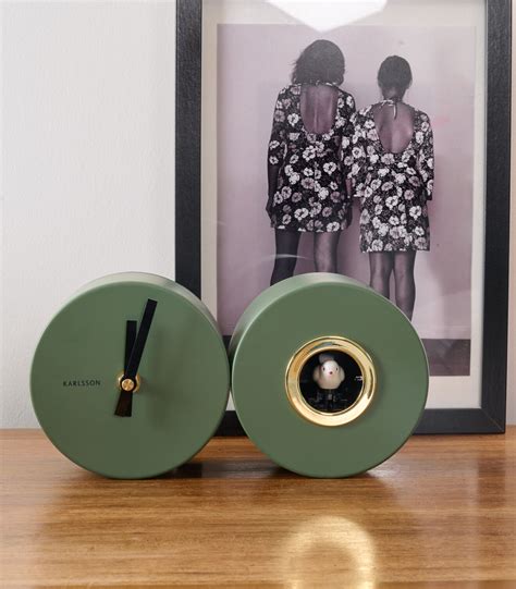 Horloge Murale Ou Poser Duo Cuckoo Karlsson Solange