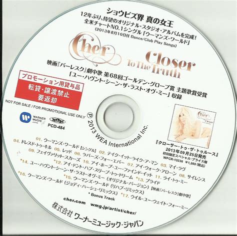 Cher – Closer To The Truth (2013, Card sleeve, CD) - Discogs