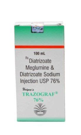 Diatrizoate Meglumine Diatrizoate Sodium Injection Usp At Rs