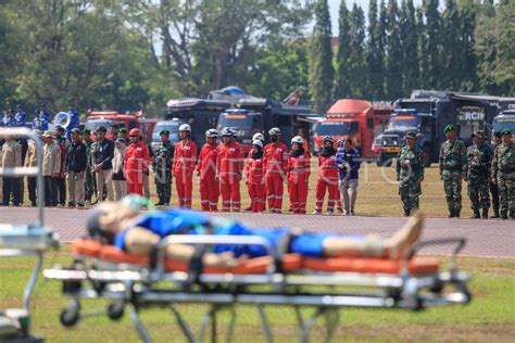 Pembukaan Latihan Penanganan Bencana ADMM Plus ANTARA Foto