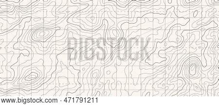 Topographic Map Vector Photo Free Trial Bigstock