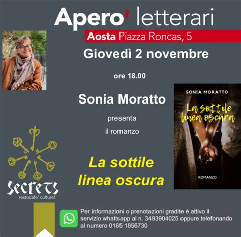 Ad Aosta Sonia Moratto Presenta Il Suo Ultimo Romanzo Bobine Tv