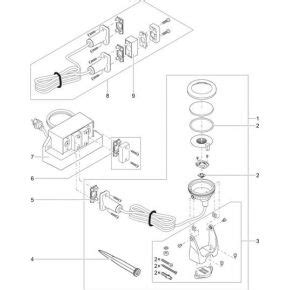 Pièces détachées Kit éclairage LED blanc fontaines flottantes