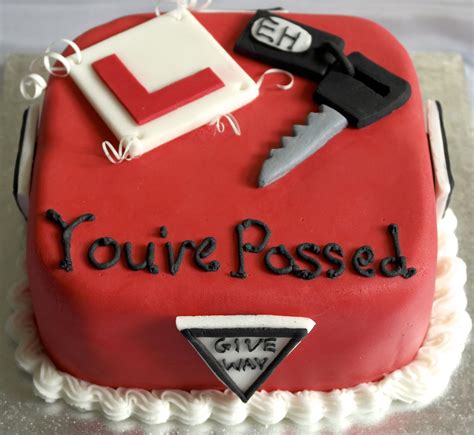 You Ve Passed Your Driving Test Cake Caribbeancupakes Cake