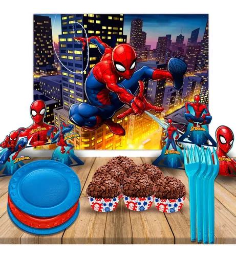 Kit Festa Completo Itens Decora O Homem Aranha Anivers