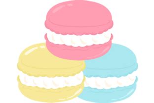 Macaron PNG File Cute Clip Art Graphic By WangTemplates Creative Fabrica