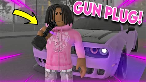 I BECAME A GUN PLUG IN THIS NEW SOUTH BRONX ROBLOX HOOD GAME YouTube